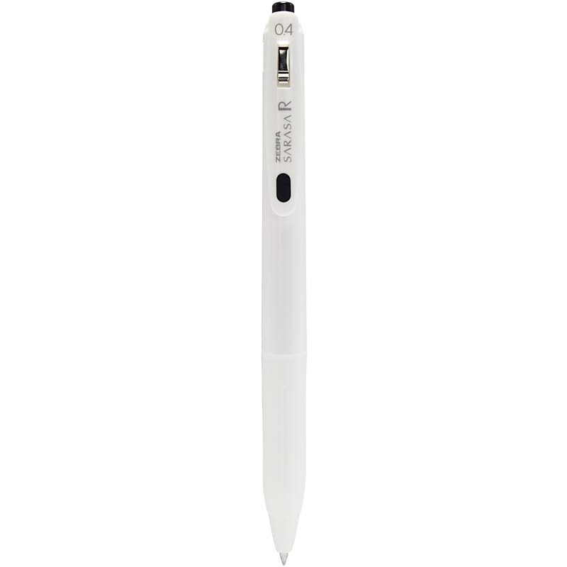 Zebra Sarasa R Retractable Gel Pen, Ultra Fine Point, 0.4mm, Black Ink (47710UPCSTP) image 1
