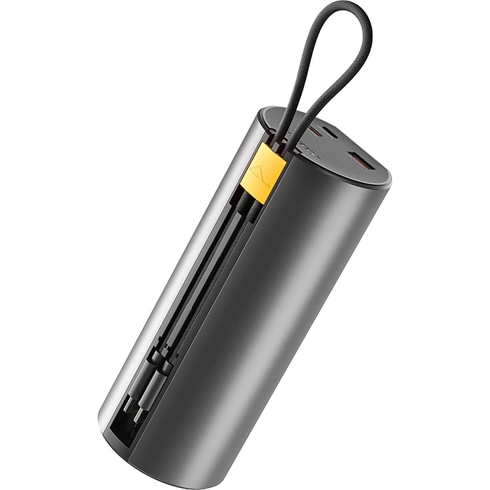 Alogic Ark Pro USB-A/USB-C Power Bank, 160W, 27600 mAh, Silver
