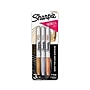 Sharpie Permanent Markers, Fine Tip, Assorted Metallic, 3/Pack (1823815)~#|#~0656A653-3DA0-4702-B391638C62530CFE_sc7