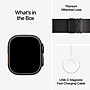Apple Watch Ultra 4 GPS + Cellular Smartwatch, 49mm, Black Titanium Case with Black Titanium Milanese Loop, Large (MJAX4LS/A)~#|#~065DE568-7CFC-4B2A-BE943C66C61E6384_sc7