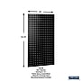 Triton Products LocBoard 24" x 42" x 9/16" Steel Square Hole Pegboards, 2/Set (LB2-BK)~#|#~065F747F-2CAB-4AF2-A63F5C2C874FA6A1_sc7