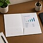 Staples 2-Pocket Laminated Presentation Folders, White – Durable School & Office Folders, 10-Pack~#|#~0661561A-A3A7-4344-9F28BA0504898975_sc7