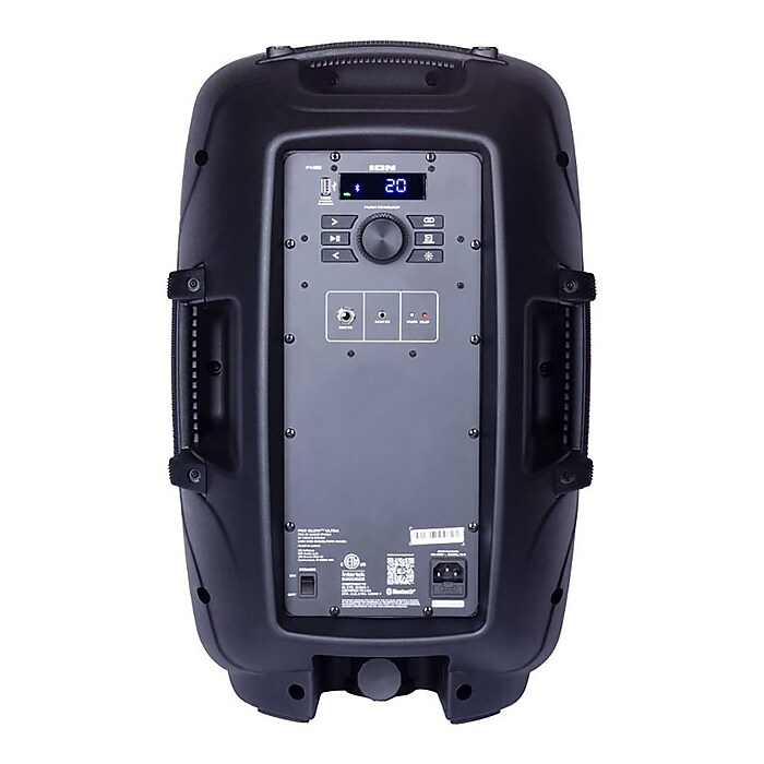 ION Pro Glow Ultra Bluetooth PA Speaker System, Black
