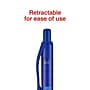 Staples Aura Retractable Gel Pens, Fine Point, Blue Ink, Dozen (50365)~#|#~06754B78-38D8-417E-9722630E55FA0628_sc7