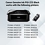 Canon 225 Black Standard Yield Ink Cartridge  (4530B001)~#|#~06756F92-5000-435F-B0D41EC3F0E9186E_sc7