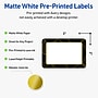 Avery Laser/Inkjet Rectangle Multipurpose Labels, 2" x 3", White, 80/Pack (S00ETH)~#|#~06757424-6353-4B64-AEF1AA28FFAB0BD0_sc7
