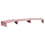 Mind Reader Adjustable Dual Monitor Stand, Up to 44 lbs., Pink (MDFMOND-PNK)~#|#~06779667-51E7-44CD-AD00FACD2EFBFF9B_sc7