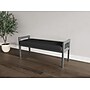 Lesro Weston 2-Seat Bench, Open House Graphite/Pewter (WS2001.WPW-01OHGP)~#|#~06779E25-C425-43DF-830EE2F5B2A4E862_sc7