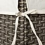 Household Essentials Handwoven Laundry Hamper, Cotton/Synthetic, Gray (HE1184)~#|#~067CA033-616D-43DF-9DC72C4729DA65BB_sc7
