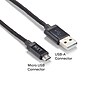 NXT Technologies 4 Ft. Braided USB-A to Micro-USB Charging Cable for Samsung/Android, Black (NX54334)~#|#~06818037-99DD-47E1-9B5EF4539D4D5CC5_sc7