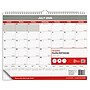 2026-2027 Staples 15" x 12" Academic Monthly Wall Calendar, White/Red/Gray (ST62816-27)~#|#~068C4C8B-2579-484C-AF0788A115569C32_sc7