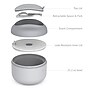 Bentgo Bowl Stainless Steel Insulated Food Jar, Gray, 21.2 oz. (BGOBL2-Y)~#|#~068CE195-D4AE-460F-A8F9573D9B0A05B6_sc7