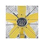 Good Housekeeping Oscillating Desk Fan, 3-Speed, Silver/Yellow (92609)~#|#~069189E7-3DDC-42E3-B517EDDF76D6D2DA_sc7