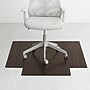 Anji Mountain Standard Bamboo Carpet & Hard Floor Chair Mat with Lip, 44" x 52", Java (AMB24083)~#|#~0693EB4B-7D9E-4F20-B457E4B3167B1326_sc7