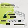 GoGreen Power Power Strip, 3 Outlet, White, 3/Pack (GG-13002MS)~#|#~0697A7DD-8494-4C3B-B04702D9A3CD6564_sc7