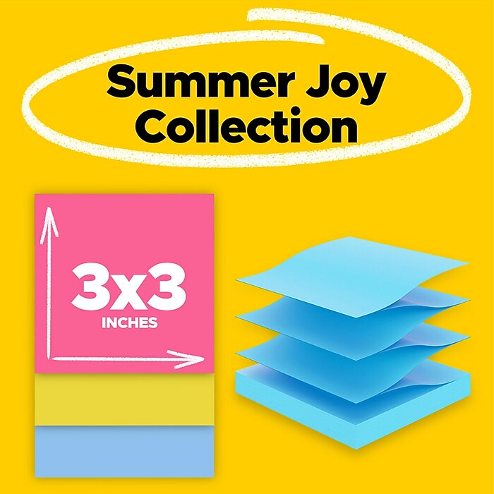 Post-it Super Sticky Pop-up Notes, 3