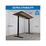 Mount-It! Ultimate 55"W Electric Rectangular Adjustable Standing Desk, Oak/Black (MI-18082)~#|#~06A62BB7-9670-42B0-B91057C0900E57B0_sc7