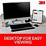 3M Document Stand with Clip & Guide Bar, Black (DH340MB)~#|#~06A7B4B7-6350-4E33-9080BFF8724AEF5C_sc7