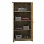 Bush Furniture Cabot 61"H Storage Cabinet with 4 Shelves, Reclaimed Pine (WC31599)~#|#~06A7FB2B-097A-441A-A23F2D17F6491544_sc7