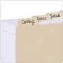 Oxford Index Card Guides with Blank Tabs, 1/5-Cut Tabs, 3" x 5", Manila, 100/Pack (40352)~#|#~06A82965-098F-4C2B-A9AE54E4E8E32975_sc7