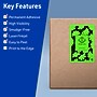 Avery Laser/Inkjet Multipurpose Rectangle Labels, 5.5" x 8.5", Neon Green, 160/Box (94229)~#|#~06AF5CBE-74DC-4F83-9DE8347DC3BBE5B7_sc7