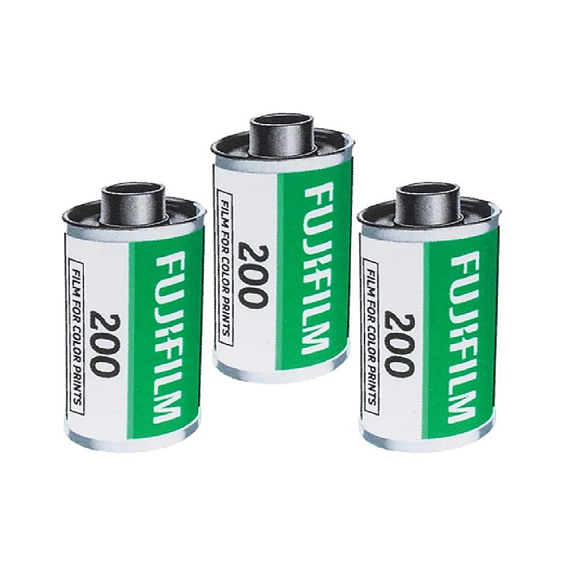 Fujifilm 200 Color Negative Film for 35mm Cameras, 3/Pack (FDC600022185) image 1