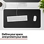 Staples TECH Anti-Slip Fabric Desk Pad, 31.5" x 15.7", Black (ST62543)~#|#~06B29695-952C-42EB-A2B98EC2FE660F8D_sc7