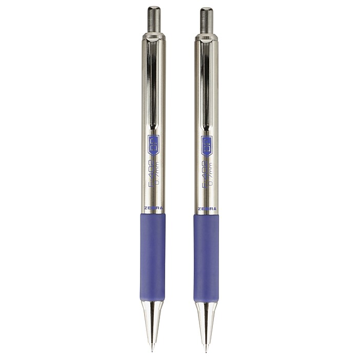 Zebra F-402 Retractable Ballpoint Pen, Fine Point, 0.7mm
