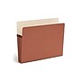 Smead SuperTab Recycled Reinforced File Pocket, 3" Expansion, Letter Size, Redrope, 25/Box (73230)~#|#~06B5885C-0DB3-4E7C-830FFC690908500C_sc7