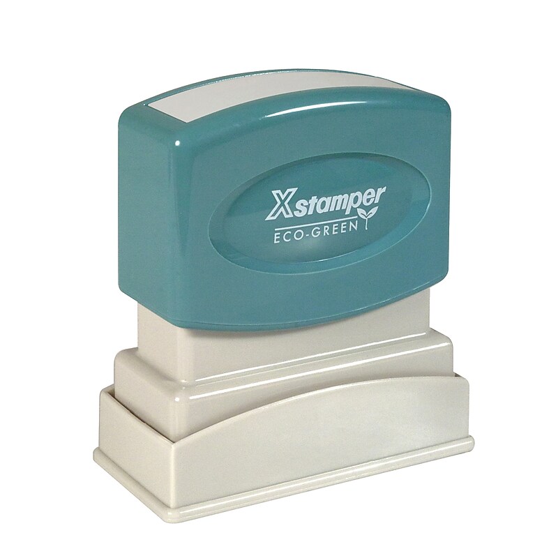 Xstamper Pre-Inked Stamp, "COPY", Blue and Red Inks (036027) image 1