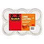 Scotch Long Lasting Storage Packing Tape, 1.88" x 54.6 yds., Clear, 6/Pack (3650-6)~#|#~06BC070D-121C-44FD-8574FD3E112804FC_sc7