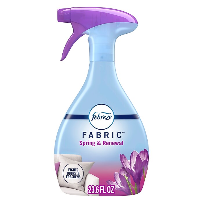 Febreze Odor-Fighting Fabric Refresher, Spring & Renewal, 23.6 fl