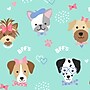 bentgo Kids Puppy Love Insulated Lunch Bag, 3-Compartment, Multicolored (BGPTBAG-PPY)~#|#~06C0FB3B-EBB2-45E2-9196B08299E452E1_sc7
