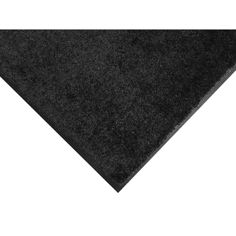 M + A Matting ColorStar Commercial Wiper Entrance Floor Mat, Smooth, 4' x 8', Charcoal (1001348140) image 1
