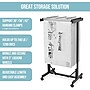 AdirOffice Expandable Blueprint Mobile Plan Center Large File Storage Hanging Rack, Black (615-BLK-KIT1)~#|#~06CDBA67-D130-4C1D-AC48352E4AE97EAD_sc7