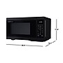 Sharp 1.1 Cu. Ft. Countertop Microwave, Black (ZSMC1161KB)~#|#~06D73F43-7C8F-4BBE-AF48EC3B7D574136_sc7