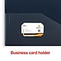 Staples 2-Pocket Plastic Presentation Folder, Blue (21624-CC/20644)~#|#~06D8884C-8AB3-40EC-89DDE3D3DBAFD56B_sc7