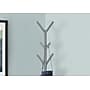 Monarch Specialties Inc. Coat Tree, Silver, Metal (I 2058)~#|#~06DA587A-B788-4E53-A0B333ADAE577F41_sc7