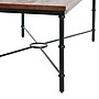 Storied Home Saratoga Rustic Solid Wood and Metal Coffee Table, Dark Chestnut (EC1089)~#|#~06E124A7-6C1C-4355-9292FFC2527DB1E6_sc7