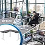 Mount-It! Large 63"W Electric Corner Adjustable Standing Desk, Black/White (MI-15016)~#|#~06E22A4D-72ED-4C9B-AC588041A4804301_sc7
