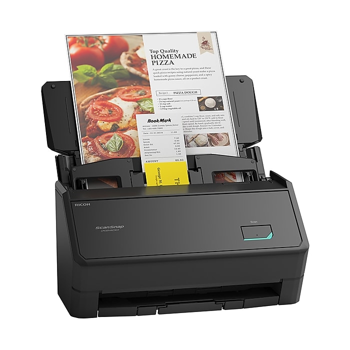 Ricoh ScanSnap iX2400 Duplex Document Scanner, Black (PA03870-B005