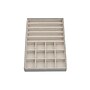 Household Essentials Stackable Jewelry Trays, Silver, 3/Pack (744-1)~#|#~06E43920-BFF2-4573-9C957FA146626A90_sc7