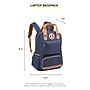 Delsey Paris Flanerie Laptop Backpack, Navy (40303160002)~#|#~06E99479-5B9D-42F0-B77BC927173EA265_sc7