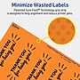 Avery Rectangle Multipurpose Labels, 9.75" x 1.25", Bright Orange, 200/Pack (94262)~#|#~06EB93C7-DA52-4452-8CFAEC6A63CEE333_sc7