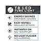 Viribright 18-Watt Cool White LED Ballast Bypass Bulb, 10/Box (518917-10)~#|#~06FD0C94-B721-45F0-BA743462CB00A3BB_sc7