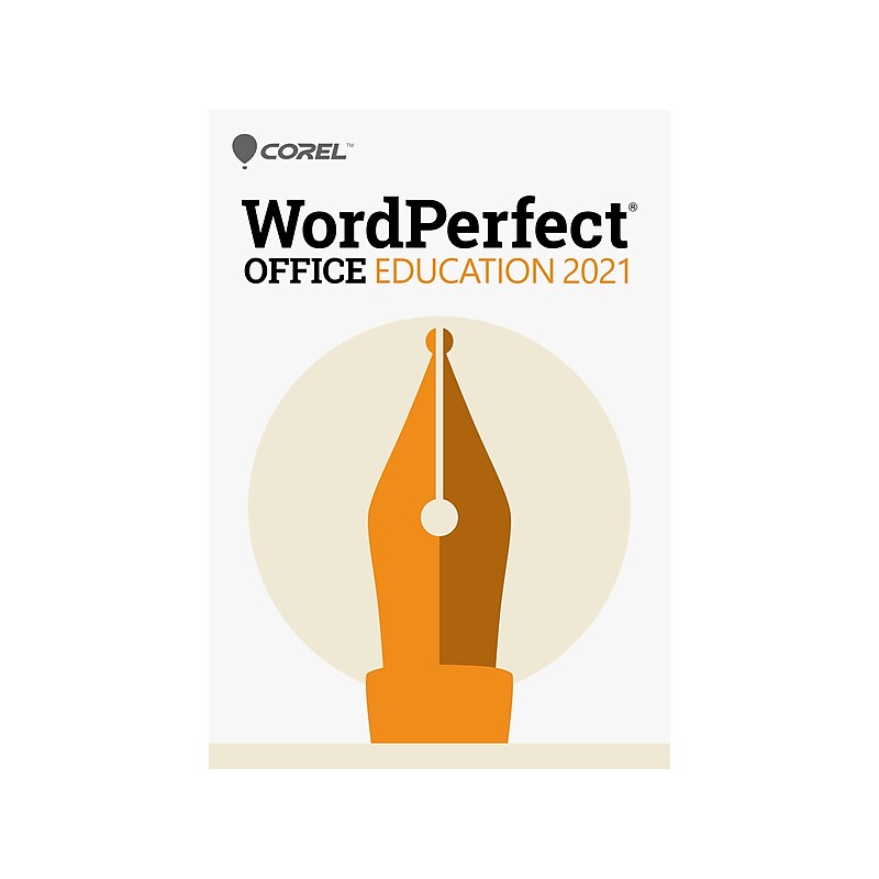 Corel WordPerfect Office Education 2021 for 1 User, Download (ESDWP2021PREFA) image 1