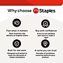 Staples 11-Inch X 17-Inch Multipurpose Paper 20 Lbs. 96 Brightness 500/Ream~#|#~06FF52D4-1A3F-432A-9ED2643463F6C4C3_sc7