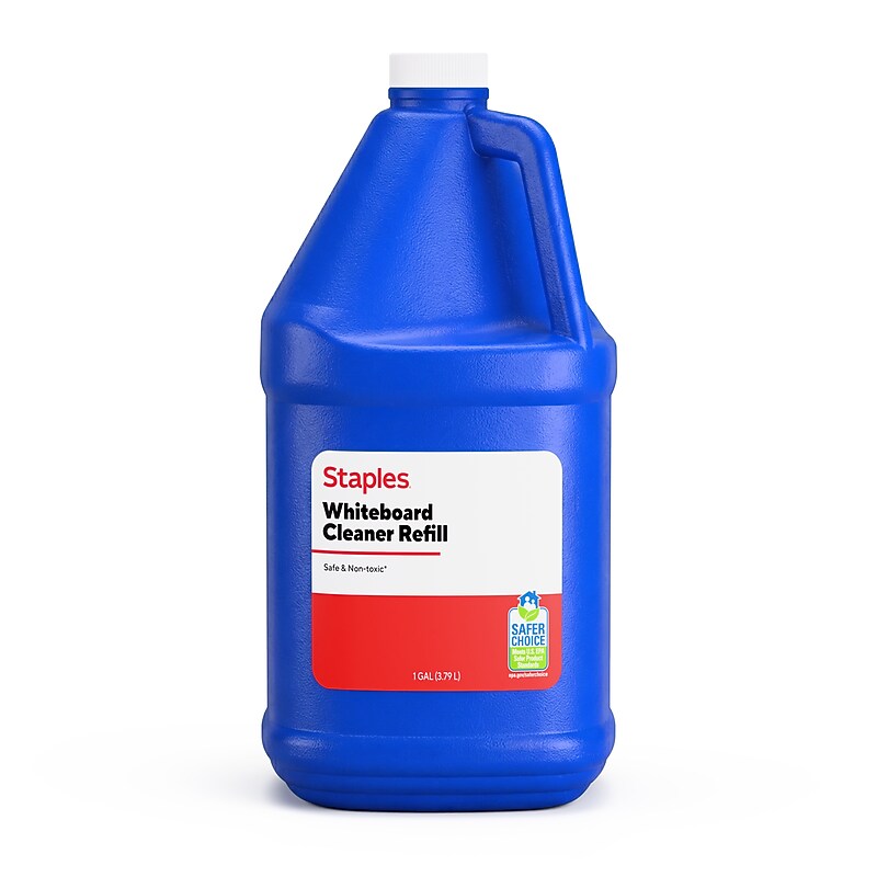 Staples Whiteboard Cleaner Refill, 1 Gal. (ST63628) image 1