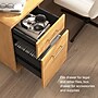 Bush Home Somerset 72W L-Shaped Sit to Stand Desk with Hutch, Maple Cross (SET015MC)~#|#~070328CF-92B7-45BE-939C21F023DA17FE_sc7
