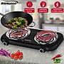 Brentwood 1,100-Watt Countertop Electric Double Burner, Black (TS-363BK)~#|#~0706162E-8682-4923-9568CDFA9C63442E_sc7